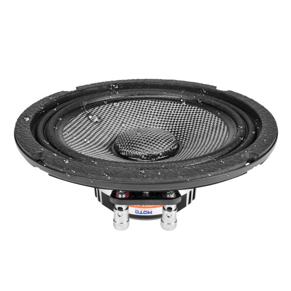 Main product image for PRV Audio MT6MR400CF-NDY-4 SLIM Moto Series 6.5" Carbon Fiber Neodymium Midrange Loudspeaker 4 Ohm267-8030